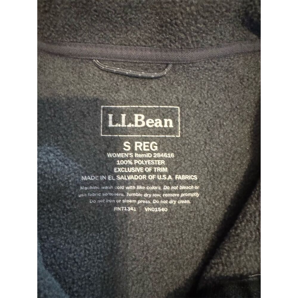 L.L.Bean Women's Fleece Vest Size S Charcoal Gray Casual Sleeveless - Picture 10 of 10